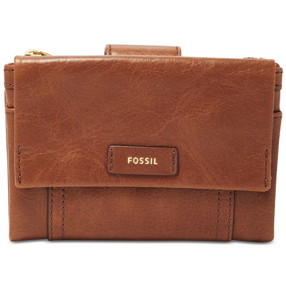 Fossil Tan Leather Wallet